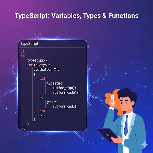 ๐TypeScript: Day 1 โ Variables, Types & Functions