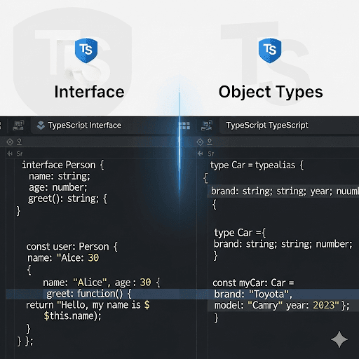 ๐ TypeScript: Day 2 โ Interfaces & Object Types